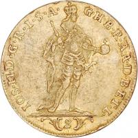 1782. 2 Dukát Au "II. József / Madonna" (6.96g) T:2-
Hungary 1782. 2 Ducat Au "Joseph...