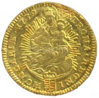 1739KB. Dukát Au "III. Károly / Madonna" Körmöcbánya (3.41g) T:2- ph.
Hungary 1739. Ducat ...