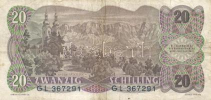 Ausztria 1945. 20Sch + 1950. 10Sch + 1956. 20Sch + 1967. 20Sch + 1969. 100Sch + 1986. 20Sch T:II,II-...