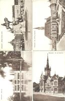 Kolozsvár - 4 db szép, megíratlan régi képeslap