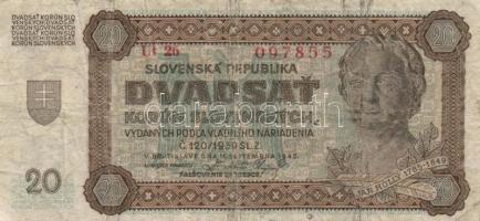Csehszlovákia/Szlovákia/Cseh-Morva Protektorátus 1919-1988. 12db különféle bankjegy T:III,III-
Czech...