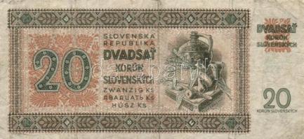 Csehszlovákia/Szlovákia/Cseh-Morva Protektorátus 1919-1988. 12db különféle bankjegy T:III,III-
Czech...