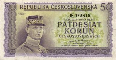 Csehszlovákia/Szlovákia/Cseh-Morva Protektorátus 1919-1988. 12db különféle bankjegy T:III,III-
Czech...
