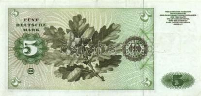 NSZK 1960. 5M T:II-(apró lyuk)
Germany-Federal Republic 1960. 5 Mark C:VF(tiny hole)