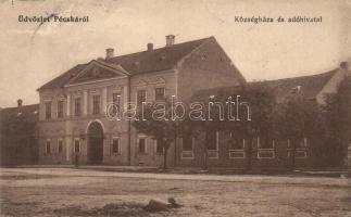Pécska town hall, tax office