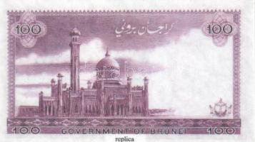 Irak/Brunei/Perzsia/USA 4db bankjegy laminált replikája 
Iraq/Brunei/Persia/USA four laminated bankn...