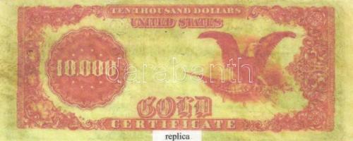 Irak/Brunei/Perzsia/USA 4db bankjegy laminált replikája 
Iraq/Brunei/Persia/USA four laminated bankn...