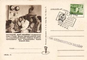 Divaldné Biró Erzsébet, Kossuth-díj winner teacher, Teleki Blanka girl school