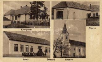 Deménd (Demandice) Hangya co-operative store, school