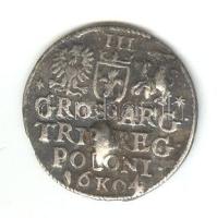 Lengyelország/Királyság 1604. 3Gr "Sigismund III." Ag (Kopicki 1206.) T:3/2-
Poland/Moneta...