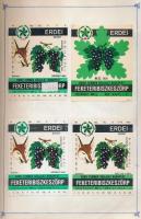 532 db üdítőital címke füzetben