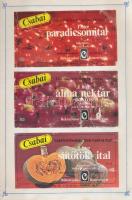 532 db üdítőital címke füzetben