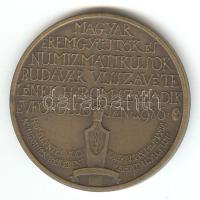1986. "Magyar Éremgyűjtők és Numizmatikusok Budavár Visszavételének Háromszázadik Évfordulóján" Br emlékérem (42mm) szign.:Cs.R. T:1