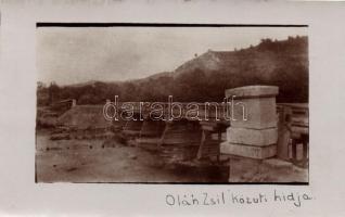 Oláh-Zsil bridge, photo