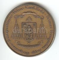 2005. "Prímási Palota, Esztergom-Erdő Péter bíboros" Br emlékérem (42mm) T:2