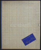 Kenyeres György: Színészeink. Rajzok. Bp. 1943 Szerző. 57 t. aláírásokkal. Aranyozott kiadói kartondobozban. Kereskedelmi forgalomba nem került. Sorszámozott 230/250