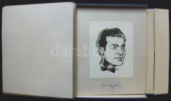 Kenyeres György: Színészeink. Rajzok.
Bp. 1943 Szerző. 57 t. aláírásokkal. Aranyozott kiadói kartond...