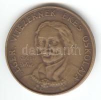 1985. "Történeti Városok Nemzetközi Bizottsága - Eger / Balassi Bálint" Br emlékérem (42mm...