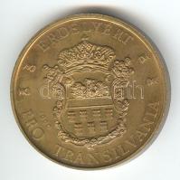 1990. "Erdélyért" Br piefort emlékérem (42mm) szign.: Bognár T:exPP