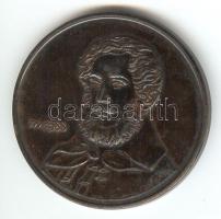 1988. "Kossuth Lajos Tudományegyetem Debrecen / 75 éves " Br emlékérem szign:F.M. (d=42mm)...