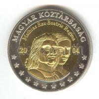2004. 2€ "Mátyás király - Phoenix vitorlás" próbaveret T:1