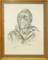 1968 Daphne Odjig (1919-) : Indián. tus- papír 45x60 cm