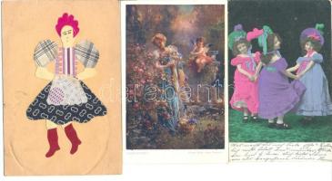 99 db vegyes háború előtti motívum képeslap jobbakkal