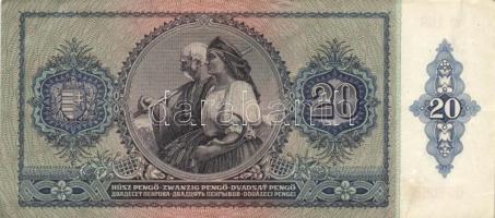 1930-43. 10P ,20P, 50P, 100P, 1000P mindegyik hamis nyilaskereszt felülbélyegzéssel T:II,III+