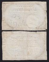 Franciaország/Köztársaság 1793. 5L "Assignat" T:II-,III
France/Republic 1793. 5 Livres &qu...
