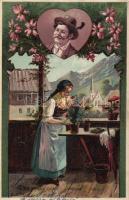 Alpine Folklore litho s: F. Döcker