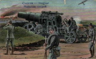 Osztrák-magyar motoros ütegek / Austrian-Hungarian artillery unit (b)