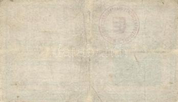 1918. 25K 3000 feletti sorszám, sima hátlap és "Magyar Tanácsköztársaság Pénzügyi Népbiztosság&...