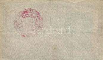 1918. 25K "3101" hullámos hátlap, hamis piros "Magyarország" bélyegzővel T:II-/I...
