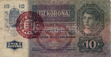1902-1915. 1000K (2x) + 100K + 20K (2x) I. és II. kiadás + 2K + 10K, köztük 3db "Romania" ...