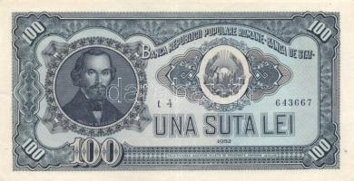 Románia 1941. 500L + 1944. 5000L + 1947. 100L + 1952. 100L T:II,II-
Romania 1941. 500 Lei + 1944. 50...