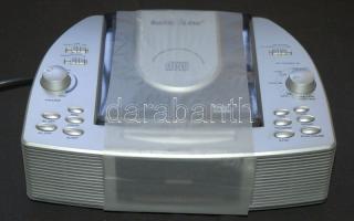 Sonic Line  bontatlan ébresztős rádió - CD lejátszó , használati útmutatóval eredeti dobozában