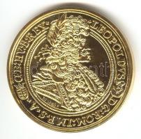 1993. "A szabad királyi városi cím adományozásának 300. évfordulója / Lipót" aranyozott em...