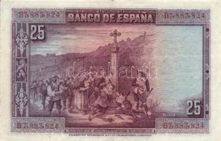 Spanyolország 1928. 25P + 50P T:II
Spain 1928. 25 Pesetas + 50 Pesetas C:XF