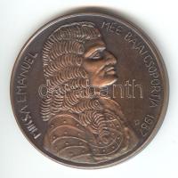 1987. "Miksa Emánuel - MÉE Bajai csoportja / IV. Mohamed" Br emlékérem (42mm) T:1-