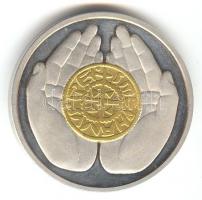 1989. "Az Állami Pénzverőben tett látogatás emlékére" bicolor emlékérem dísztokban T:PP