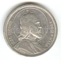 1938. 5P Ag "Szent István" T:2 apró ph