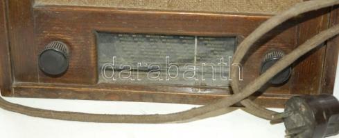 cca 1940 Néprádió kissé megviselt állapotban