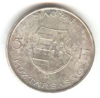 1946. 5Ft Ag "vastag Kossuth" T:2 ph.