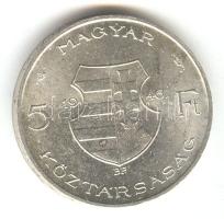 1946. 5Ft Ag "vastag Kossuth" T:2+ ph.