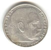 Német 3. Birodalom 1939J 2M Ag "Hindenburg" T:2-
German Third Reich 1939J 2 Marks Ag &quot...