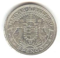 1937. 2P Ag "Madonna" T:2-/2