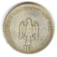 Németország 1989J 10M Ag "800 éves a hamburgi kikötő" T:2-
Germany 1989J 10 Mark Ag "...