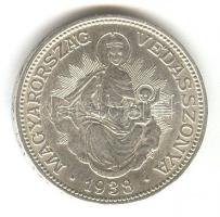 1938. 2P Ag "Madonna" T:2 apró ph