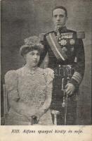 Alfonso XIII of Spain and Victoria Eugenie of Battenberg