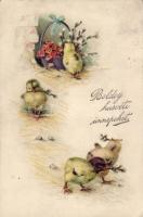 Easter chicken litho (EK)